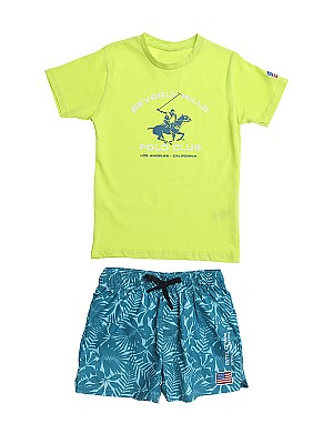 Σετ Μαγιό Polo Beverly Hills 8-16 ετών - LEMON