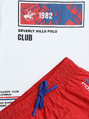 Σετ Μαγιό Polo Beverly Hills 3-7 ετών - WHITE