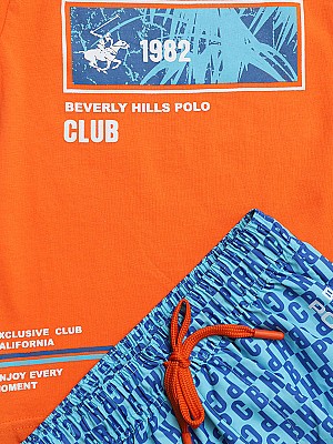 Σετ Μαγιό Polo Beverly Hills 3-7 ετών - ORANGE