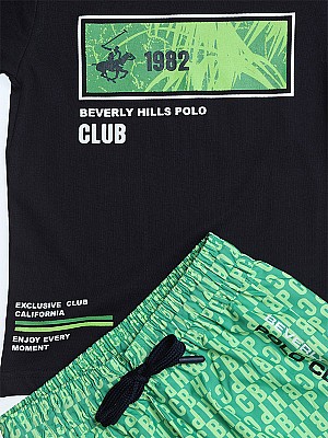 Σετ Μαγιό Polo Beverly Hills 3-7 ετών - BLUE