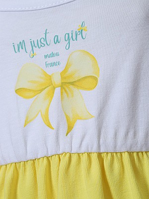 Φόρεμα Im Just A Girl 6-18 μηνών - BASIC