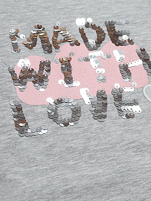 Σετ With Love 2-6 ετών - GREY MELANZE