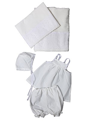 Σετ Λαδόπανο-Πετσέτα LEAF Off-White 