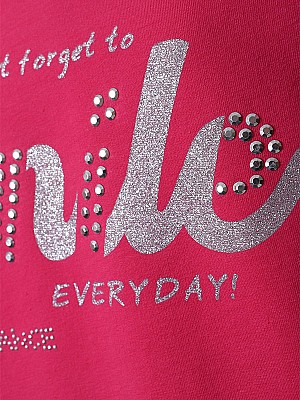 Φούτερ Smile everyday 8-16 ετών - FUCHSIA