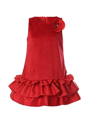 Φόρεμα Scarlet 8-16 ετών - RED