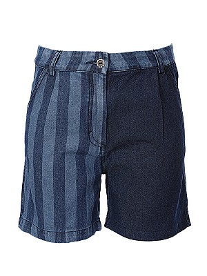 Σορτς Denim Sripe 8-16 ετών - BASIC