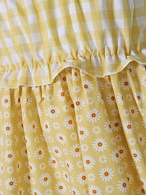Φόρεμα Yellow Daisy 6-18 μηνών - YELLOW