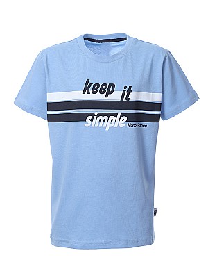 Μπλούζα Keep it simple 8-16 ετών - LT.BLUE