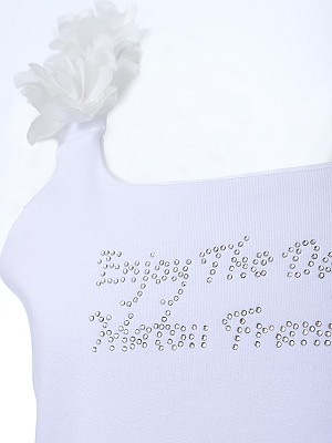 Μπλούζα Enjoy The day 8-16 ετών - WHITE
