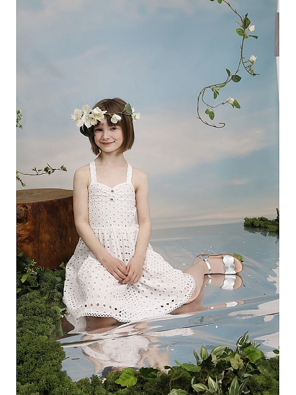 Φόρεμα Amira 8-16 ετών - WHITE