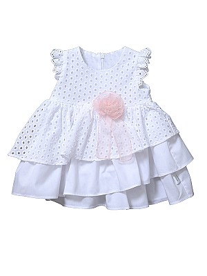 Φόρεμα Amira 6-18 μηνών - WHITE