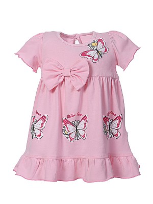 Φόρεμα Pink Buttefly 6-18 μηνών - ΡΙΝΚ