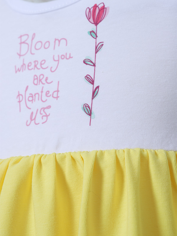 Φόρεμα Playful 6-18 μηνών - YELLOW