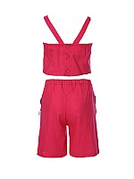Σετ Βερμούδα Be Fresh 8-16 ετών - FUCHSIA