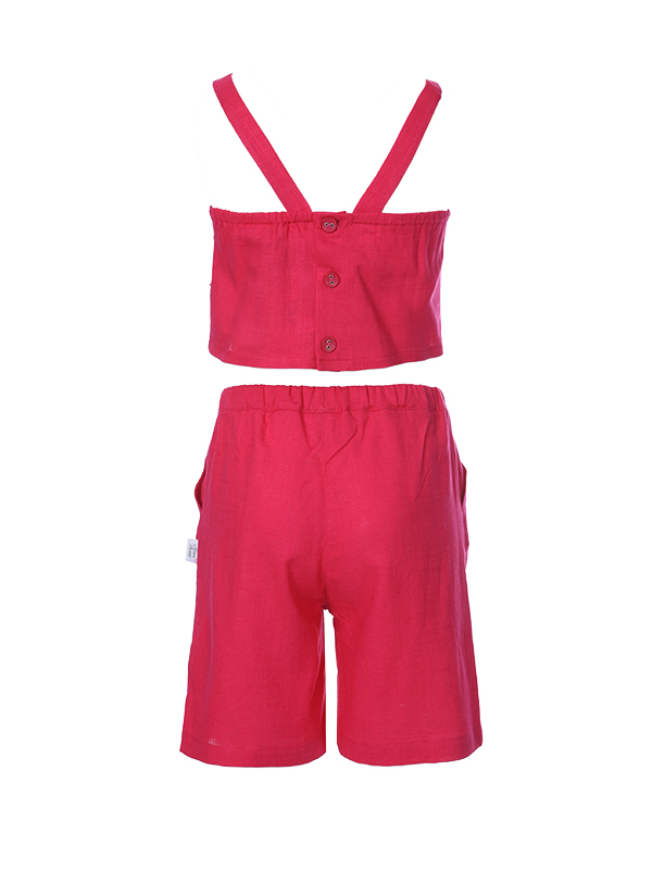 Σετ Βερμούδα Be Fresh 8-16 ετών - FUCHSIA