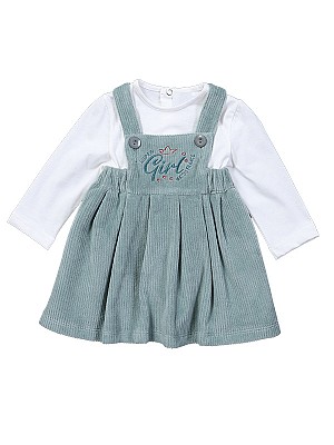 Σετ φουστίνα Super girl 6-18 μηνών - MINT
